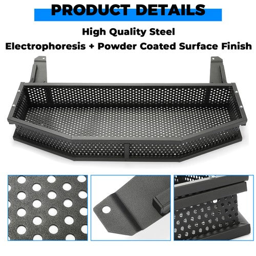 Front Outer Cargo Basket for Club Car DS Golf Cart Gas Electric Models