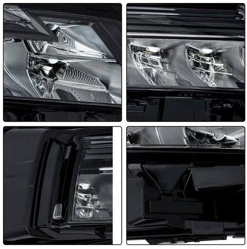 DURAFORCE Single Right Side For Nissan Rogue S 2021-2023 Headlight Replacement Clear Lens