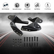 DURAFORCE 2PCS Rear Leaf Spring Forward Shackle Bracket Hanger Pair For Ford F350 1990-97