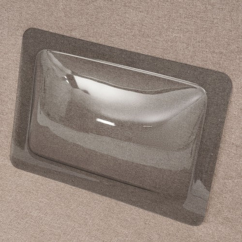Tinted Plastic Skylight Cover Exterior 26x18 for Camper Trailer RV