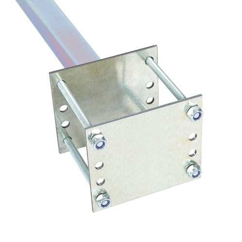 Pair Steel Boat Trailer Pontoon Roller Guide On Zinc Plated for Sailboat Trailer