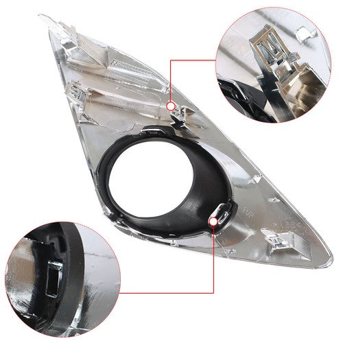 DURAFORCE Halogen Fit For Toyota Camry L LE XLE 2012-2014 LH&RH w/Wiring+Switch Fog Lights