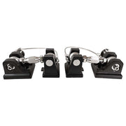 DURAFORCE FIT Jeep Wrangler JK JL Hood Latches Hood Lock 2pcs Aluminum Catch Locking Kits