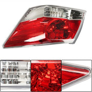 DURAFORCE Tail Light For 2008-2011 2012 Honda Accord Passenger Right Side Lamp Halogen