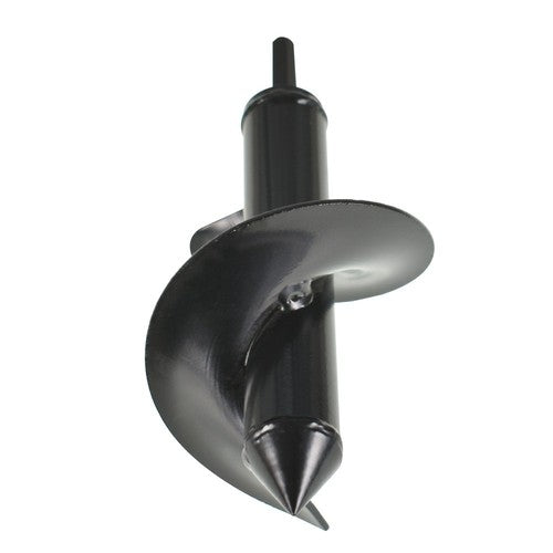 DURAFORCE Auger Drill Bit 3 in. x 7 in.Black Garden Plant Flower Bulb Rapid Planter Spiral