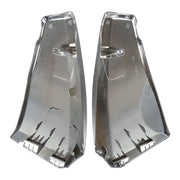 DURAFORCE 2 PCS SIDE BATTERY COVER CHROME FOR HONDA VTX 1300 2003-2007 2008 2009
