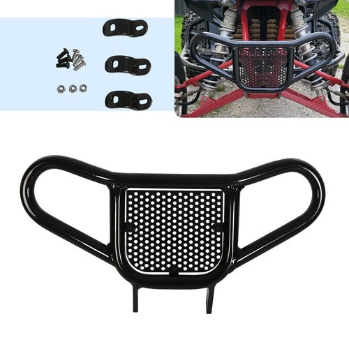 DURAFORCE Front Bumper ATV Black for Honda TRX 400X 400EX 450ER 450R 1999-2014