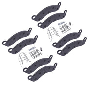 DURAFORCE 8 BRAKE PAD KIT 10K-12K AXLE FOR K71-180-00 DEXTER CALIPER 2WHEELS Semi-Metallic