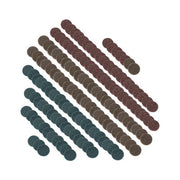 DURAFORCE 150 Pcs 2 Inch Fine Medium and Coarse Quick Change Torque Sanding Discs