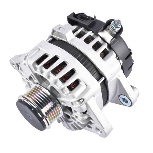 DURAFORCE Alternator for Hyundai Accent Kia Soul Rio 130A 12V CW 6-Groove Clutch Pulley