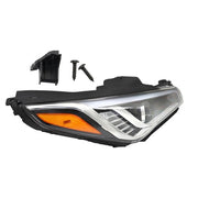 DURAFORCE For Hyundai Sonata 2015-2017 Headlight Right Side Single Halogen RH Clear Lens