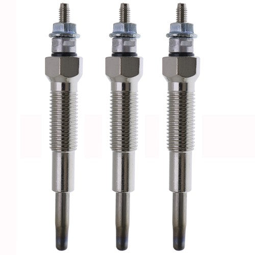 DURAFORCE 3x Glow Plug 72097517 3280558M1 For Allis Chalmers A-C 5020 5030 6140