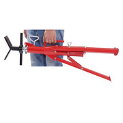 DURAFORCE Heavy-Duty Pipe Jack Stand 28"-52" Inch Adjustable Folding Pipe Stand 2500 Lbs