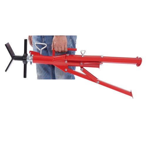 DURAFORCE Heavy-Duty Pipe Jack Stand 28"-52" Inch Adjustable Folding Pipe Stand 2500 Lbs