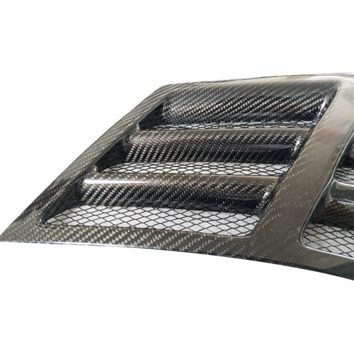 DURAFORCE Carbon Fiber Front Fender Side Grille Pair for 2008-2023 for Nissan GT-R R35