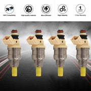 DURAFORCE 4x Fuel Injector INP-470 15710-58B00 for Suzuki Sidekick X-90 Tracker 1.6L 92-98