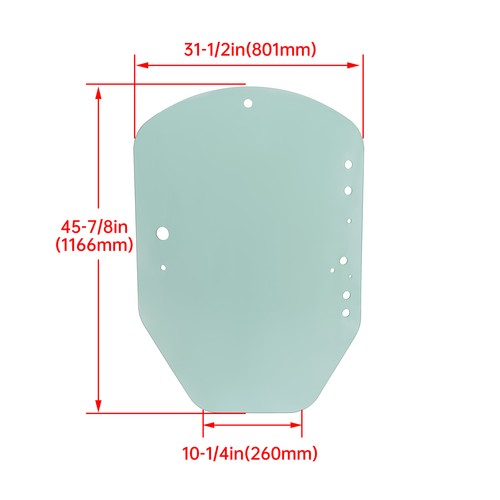 T312628 Clear Door Glass For John Deere Skid Steer Track Loader D E Series