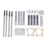 DURAFORCE Adjustable Pushrod&Cover Kit For Harley-Davidson 1999-2017 Touring Softail Dyna
