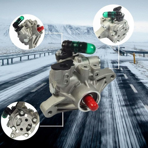 DURAFORCE Power Steering Pump For 06-11 Honda Civic DX EX LX 1.8L L4 56110RNAA01