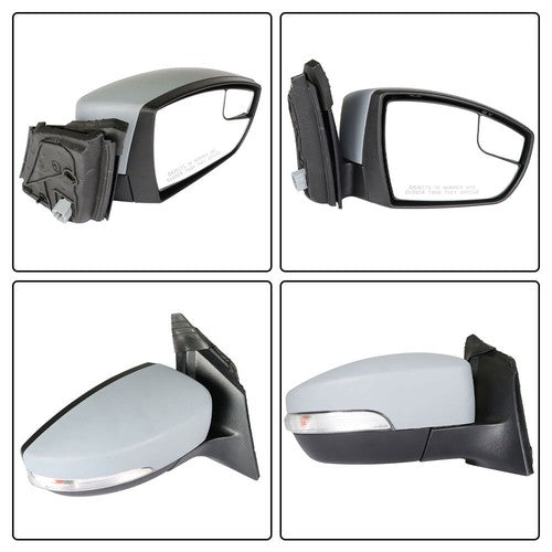 DURAFORCE New Mirror Passenger Right Side RH Hand For Ford Focus 2015-2018 F1EZ17682R