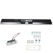 DURAFORCE Rear Roll Pan w/ License Plate Part Fleetside Fit For Chevrolet 1967-1972 C10
