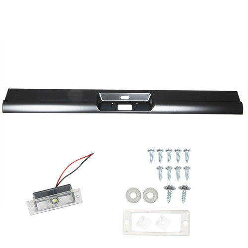 DURAFORCE Rear Roll Pan w/ License Plate Part Fleetside Fit For Chevrolet 1967-1972 C10