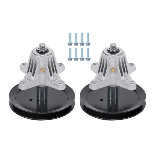 DURAFORCE 2pcs Spindle Assembly For MTD Cub Cadet 46" Deck 918-04865A 618-04636