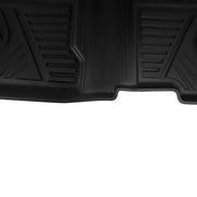 DURAFORCE Car Floor Mats Liner for Chevy Silverado Sierra Crew Cab 14-19 Front & 2nd Row