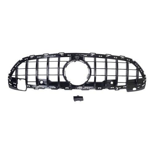 DURAFORCE For Mercedes Benz C200 C300 2022-2024 W206 Gloss Black Front Bumper Grille Grill