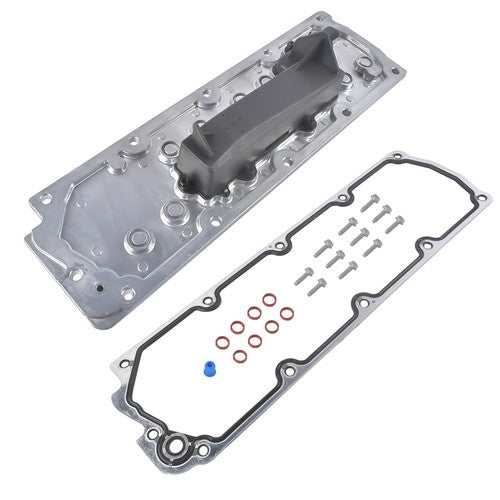 DURAFORCE Gen IV LS3 Non AFM/DOD Oil Valley Cover Block Off Plate for Cadillac CTS-V 09-15