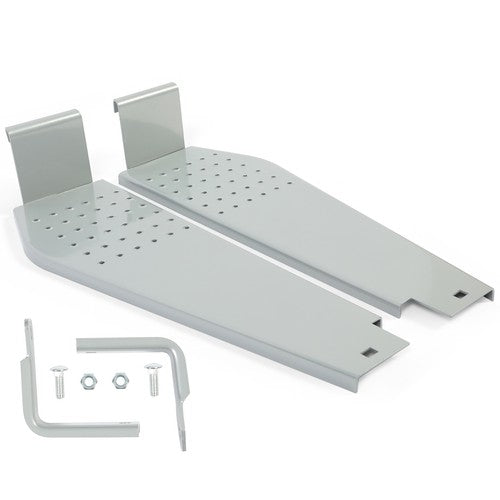 DURAFORCE Fits Ford Tractor 2N 9N Steel Step Plate Running Boards LH & RH with Brackets