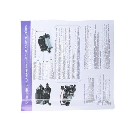 DURAFORCE 37206886721 For BMW 640i / 640i xDrive 2013-2019 Air Suspension Compressor NEW