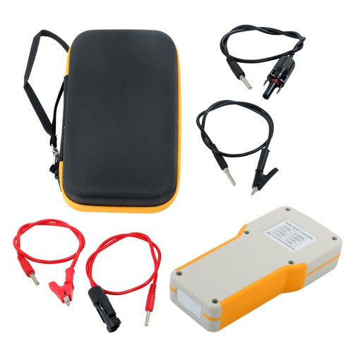 DURAFORCE 1600W Solar Panel Tester MPPT Photovoltaic Panel Multimeter Upgraded LCD Display