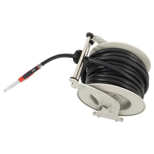 DURAFORCE 300PSI Fuel Diesel Hose Reel Retractable 3/4" x 66' Auto Refueling Gun For Truck