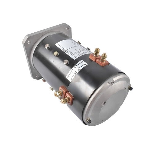 DURAFORCE 24 Volt DC Drive Motor 56282GT 56282 For Genie Boom Lift Z-45/25 Z-45/25J Black