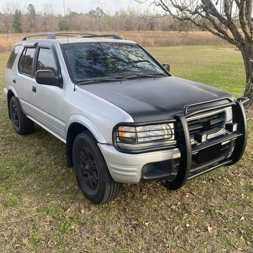 Bull Bar Grille Guard Black Steel Power Coated for Isuzu Rodeo Amigo 1998-2004