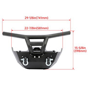 DURAFORCE Steel Winch Ready Front Bumper For Can-Am Maverick X3 & X3 MAX Model 17-25