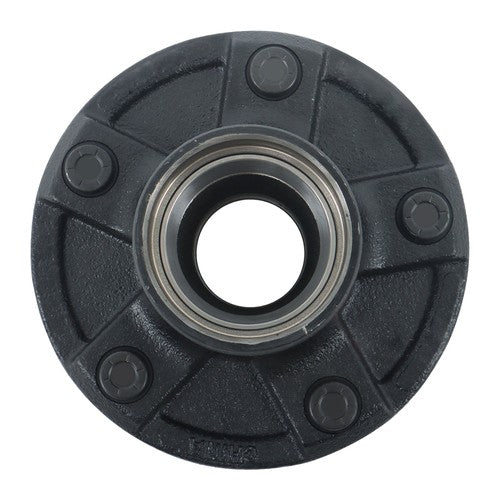 DURAFORCE 2 Pack 5-lug 5'' wheel hub kits & 8.25-inch round #84 Spindles -7 Pieces/set