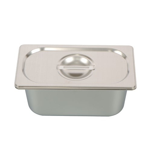 DURAFORCE 1/3 Size 6 Inch Deep Thickened Restaurant Steam Table Pans 8 Pieces