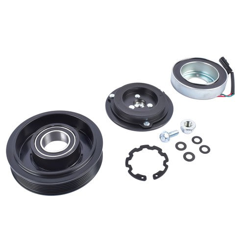 DURAFORCE 92600JM01D AC Compressor Clutch Kit Pulley Coil for Nissan Rogue 2.5L 2008-2015
