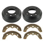 DURAFORCE Brake Drums Shoes Kit For Yamaha G1, G2, G8, G9 Gas/Electric Golf Cart 1982-1992