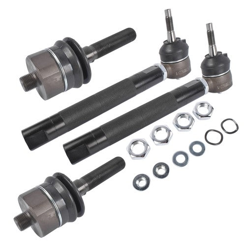 DURAFORCE Front Tie Rods Ends Kit for Chevy Suburban 1500 2500 Tahoe GMC Yukon 2000-2006