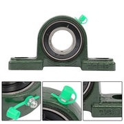 DURAFORCE 10 × UCP206-20 Pillow Block Bearing 1-1/4" Bore 2 Bolt Self-Aligning Solid Base