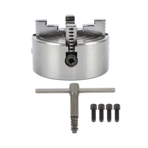 DURAFORCE Reversible Jaw 5" 4-Jaw Lathe Chuck K72-125 - Independent Wood Turning