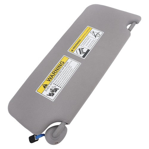 DURAFORCE Car SunVisor With Lighted Plastic Gray For Honda Pilot 2017-21 Driver Left Side