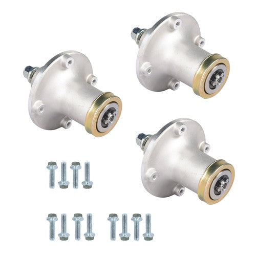 DURAFORCE 539112170 285-927 For Husqvarna EZ4217 4220 4624 3 Pack Lawn Mower Spindle 48"