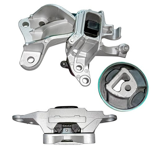 DURAFORCE 3Pcs Engine & Transmission Mounts Set Fits Chevrolet Cruze 1.4L Turbo 2016-2019