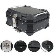 DURAFORCE 22L Black Motorcycle Luggage Waterproof Tail Box Scooter Trunk Storage Top Case