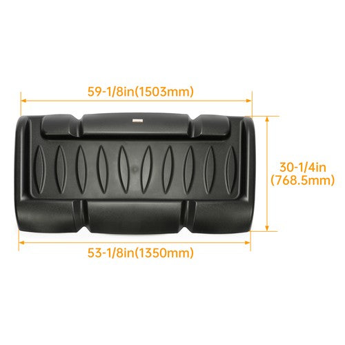 DURAFORCE 59" x 29" Hard Top Roof For Kawasaki KRF750 Teryx Yamaha Rhino YXR450F 2004-2012