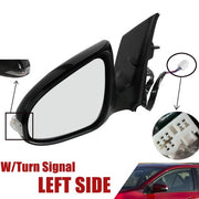 DURAFORCE Mirror Power Heated w/Turn Signal Left Driver Side For Toyota Corolla 2014-2019